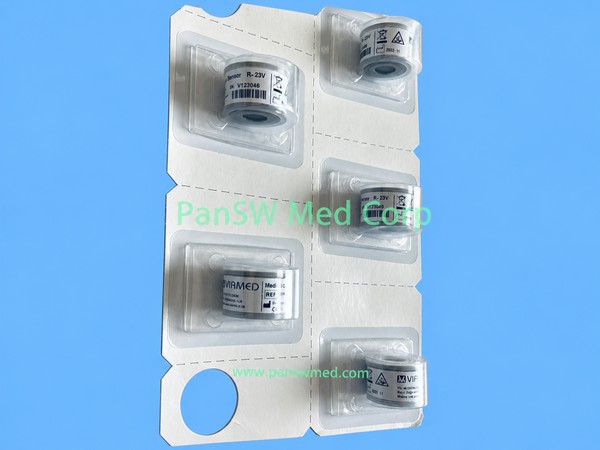 VIAMED R-23V Oxygen Sensor for Dräger Fabius, Babylog 8000 Plus and Evita