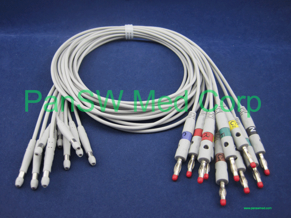 Welch Allyn CP200 ECG Leads IEC Color - PanswMed
