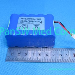 BP-53 Replacement Battery Pack, 12V 2000mAh Ni-Cd, for TOP Pumps