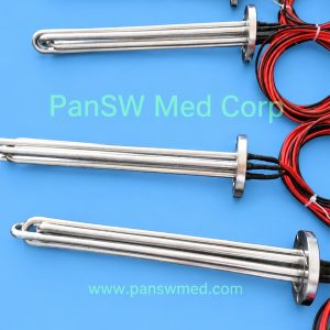 flanged tubular heating element, 15 20 40 54 60 kW heater reference