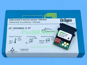 Dräger MK09829, Drager differential pressure sensor, MK09829-07, 140 mbar