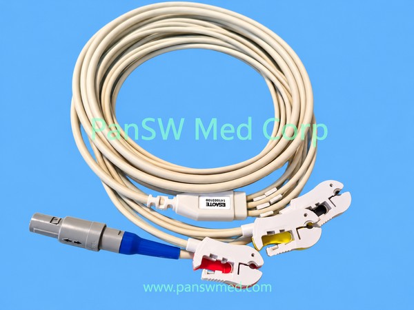 Original ESAOTE ECG Cable EURO 141003100 5-Pin Round Connector