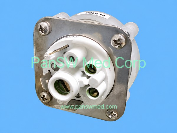 Gambro AK 96/98 component supplied as Pressostote Complete SAGS, showing electrical terminals and metal mounting plate