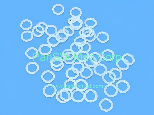 Loose translucent sealing rings offered for Gambro hemodialysis machine bypass quick connectors