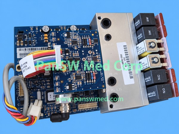 GE Datex-Ohmeda Aisys / Avance CS2 mixing valve module with circuit boards and cables