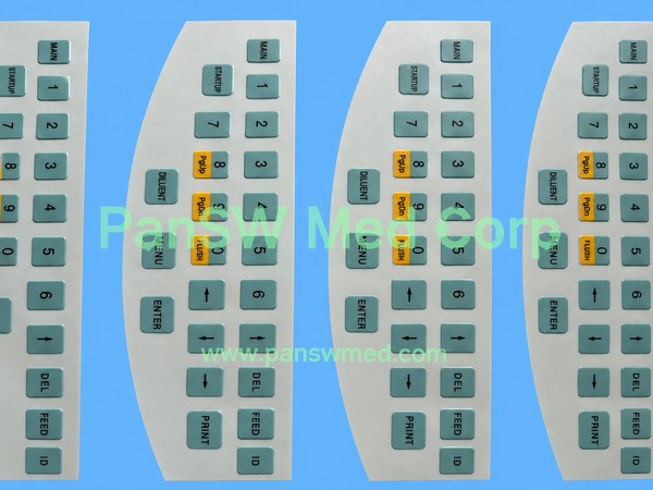 Mindray BC-3000Plus Hematology Analyzer Keypad Membrane Overlay