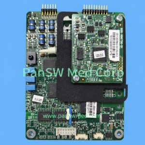Mindray iP10 parameter board assembly with a smaller mounted circuit board, pin headers and connectors