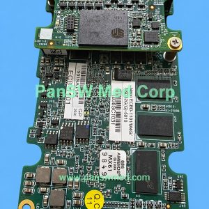 Core board assembly supplied for Mindray N1, showing an ECB-1101 label and a daughterboard mounted with screws and spacers.