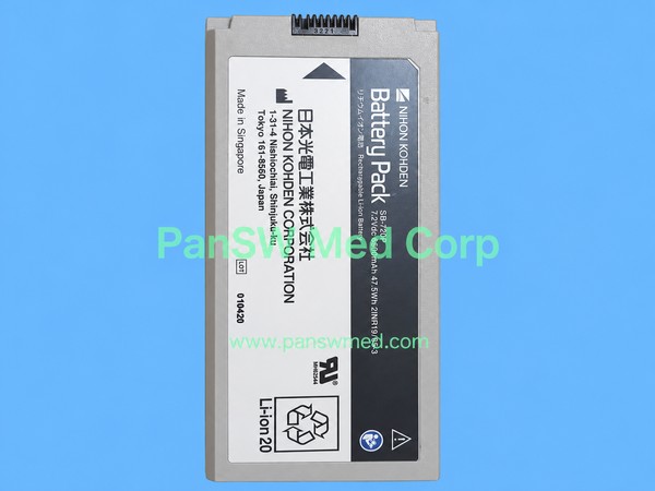 Original Nihon Kohden SB-720P Battery 7.2V 6600mAh for Life Scope SVM-7200 Series