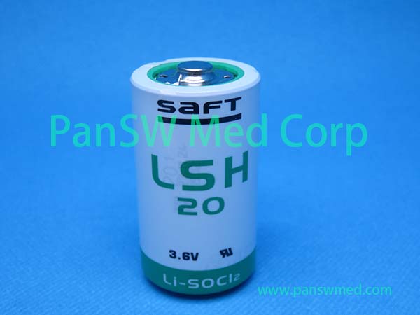 Original SAFT LSH 20 3.6V Battery for WEINMANN Ventilators