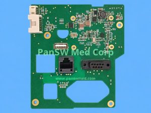 Philips defibrillator I/O board, Philips defibrillator interface board, defibrillator IO circuit board