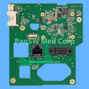 Philips defibrillator I/O board, Philips defibrillator interface board, defibrillator IO circuit board