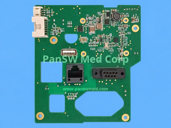 Philips defibrillator I/O board, Philips defibrillator interface board, defibrillator IO circuit board